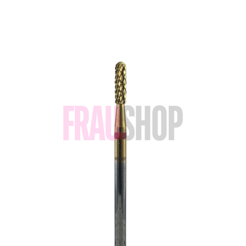 Фреза закруглений циліндр, нітрид титанове покриття, дрібна насічка, 2.3 мм, Diaswiss (Швейцарія)