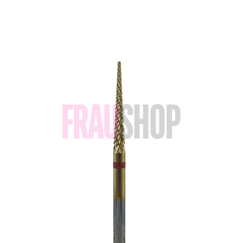 Фреза усічений конус, нітрид титанове покриття, дрібна насічка, 2.3 мм, Diaswiss (Швейцарія)