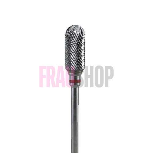 Фреза циліндр заокруглень для зняття гель лаку, дрібна насічка, 6 мм, Diaswiss (Швейцарія)