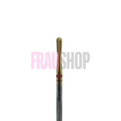 Фреза крапля, нітрид титанове покриття, дрібна насічка, 2.3 мм, Diaswiss (Швейцарія)