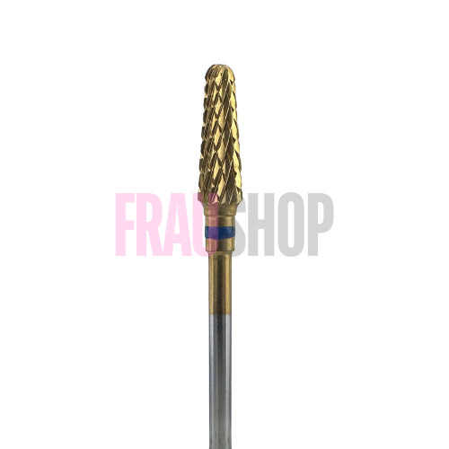 Фреза конус звужений, нітрид титанове покриття, 4.5 мм, велика насічка, Diaswiss (Швейцарія)