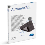 Пов'язка з маз'ю Atrauman Ag 10 смх10 см просочена сріблом (1 шт.)