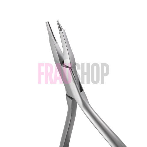 Щипці без насічки для вигинання дроту в петлю Омега, довгі 145 мм, 3000/96