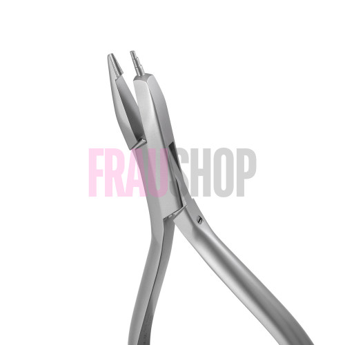 Щипцы без насечки для изгиба проволоки в петлю Омега