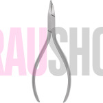 Щипці без насічки для вигину дроту в петлю Омега