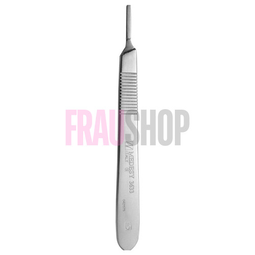 Ручка плоска для скальпеля, стандарт No3, 125 мм, Medesy (Італія)