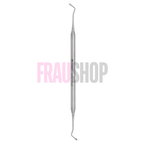 Толкатель кутикулы, скребок прямой двусторонний 2 мм, Medesy (Италия)