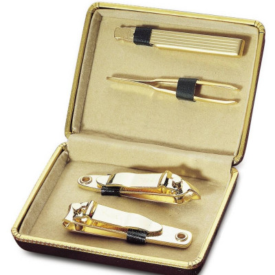 Маникюрный набор позолоченный, Medesy (Италия)