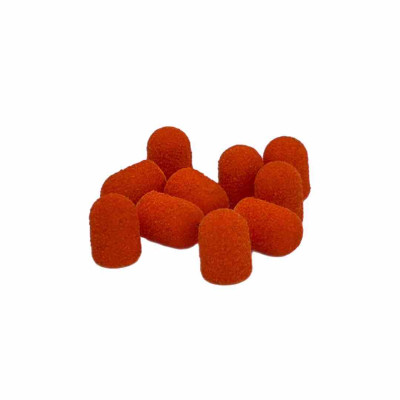 Абразивные колпачки 10 мм грубый абразив (80 гритов), 10 шт. Германия