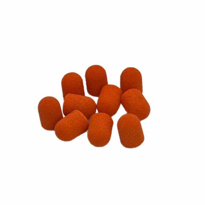 Абразивные колпачки 10 мм средний абразив (80 гритов), 10 шт. Германия