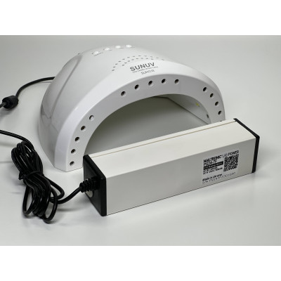 Повербанк Power station PS24-3F для манікюрних UV/LED ламп 24В 1А-3А, блок живлення портативний