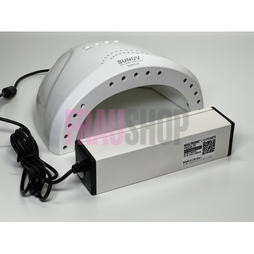 Повербанк Power station PS24-3F для манікюрних UV/LED ламп 24В 1А-3А, блок живлення портативний