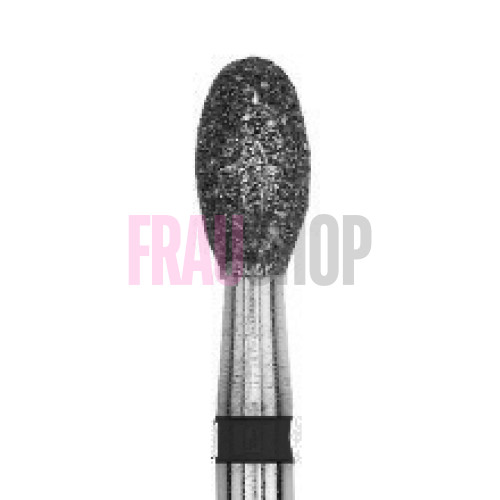 Насадка алмазна для турбінного наконечника у формі еліпса супер груба абразивність