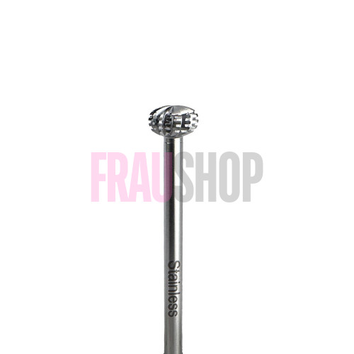 Стальная круглая фреза с продольной насечкой, 6 мм, Meisinger (Германия)