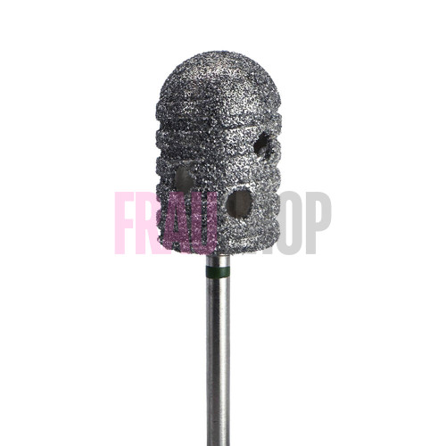 Алмазная насадка в форме чашки для педикюра, 12 мм, Diaswiss (Швейцария) (абразивность в ассортименте) Середній