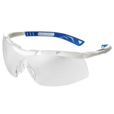 Окуляри захисні з покриттям від запотівання і подряпин, гнучка оправа, модель 5х6.03.22.00, Univet (Італія) 