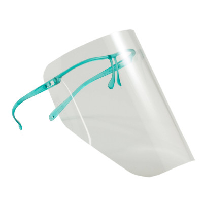 Щиток захисний (комплект з пластикової зеленої оправи і 10 змінних екранів), Univet (Італія) 