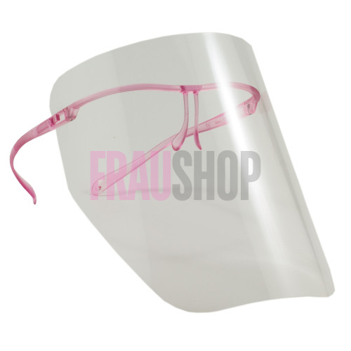 Щиток захисний (комплект з пластикової рожевої оправи і 10 змінних екранів), Univet (Італія)