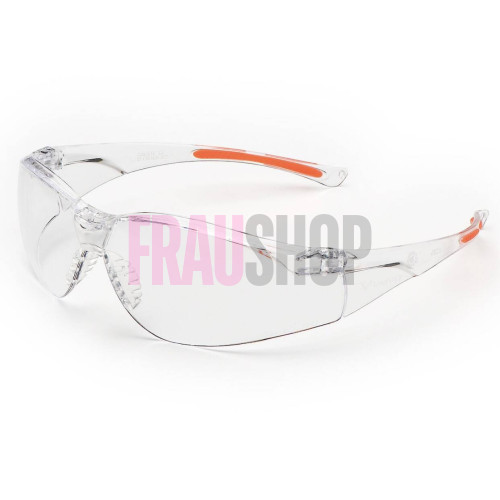 Окуляри захисні 513.02.00 незапотіваючі, прозора оправа, Univet (Італія)