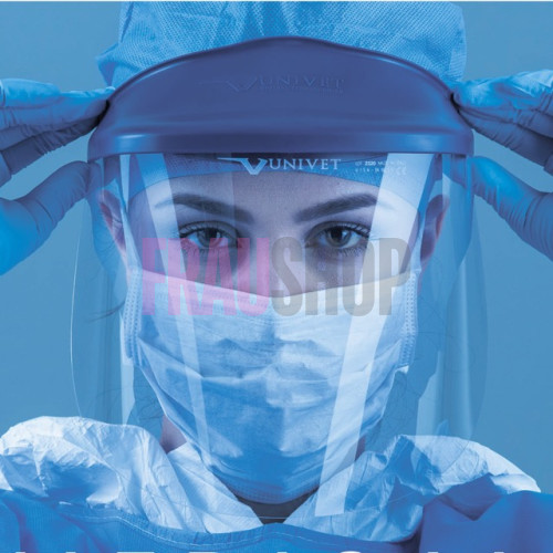 Щиток без запотівання з синім козирком №710, Univet (Італія)