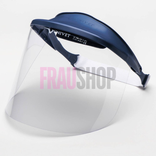 Щиток без запотівання з синім козирком №710, Univet (Італія)