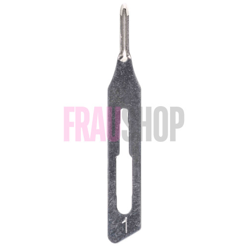 Стерильні порожнисті леза №1 з кріпленням стандарт №3, шт., Франція