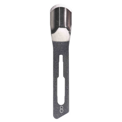 Стерильные полые лезвия №8 с креплением стандарт №3, Франция