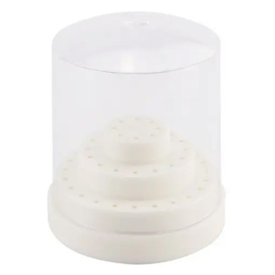 Подставка для 48 насадок круглая белая