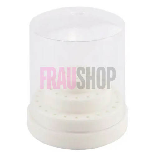 Подставка для 48 насадок круглая белая