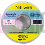 Титановий дріт моток 457 см, NiTi Wire, OrthoStar (США), діаметр на вибір