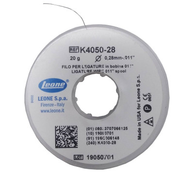 Дріт сталевий, м'який для з'єднання системи ЗТО, круглого перерізу в мотку 20 г 0.28 