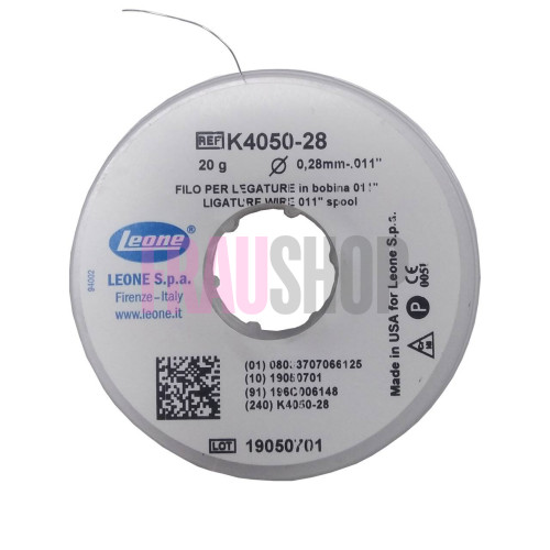 Дріт сталевий, м'який для з'єднання системи ЗТО, круглого перерізу в мотку 20 г 0.28