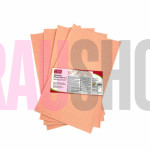 Аркуш Fleecy Web 22,5 смХ40 смХ2.6 мм з напівеластичного велюру (рожевий) на клей. основі, Fresco (Іспанія)