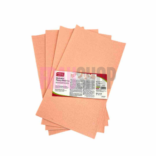 Аркуш Fleecy Web 22,5 смХ40 смХ2.6 мм з напівеластичного велюру (рожевий) на клей. основі, Fresco (Іспанія)