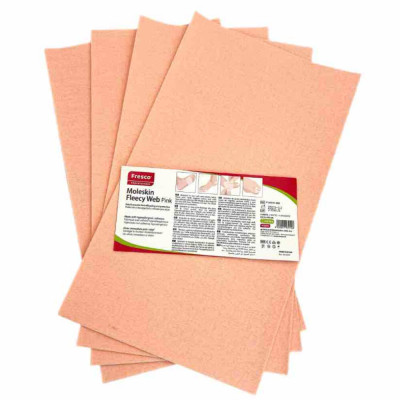 Аркуш Fleecy Web 22,5 смХ40 смХ2.6 мм з напівеластичного велюру (рожевий) на клей. основі, Fresco (Іспанія)