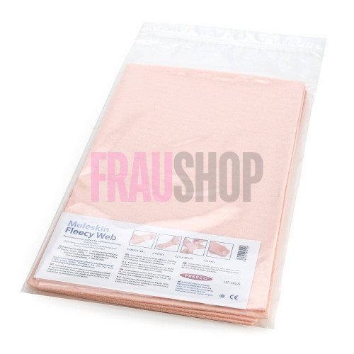 Аркуш Fleecy Web 22,5 смХ40 смХ2.6 мм з напівеластичного велюру (рожевий) на клей. основі, Fresco (Іспанія)