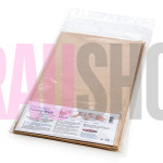 Лист Fleecy Web 22,5смХ40смХ2.6мм з полуеластічного велюру (бежевий) на клей. основі, Fresco (Іспанія)