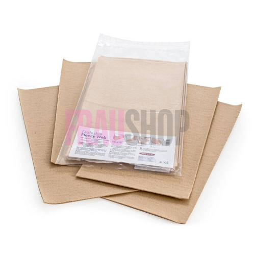 Лист Fleecy Web 22,5смХ40смХ2.6мм з полуеластічного велюру (бежевий) на клей. основі, Fresco (Іспанія)