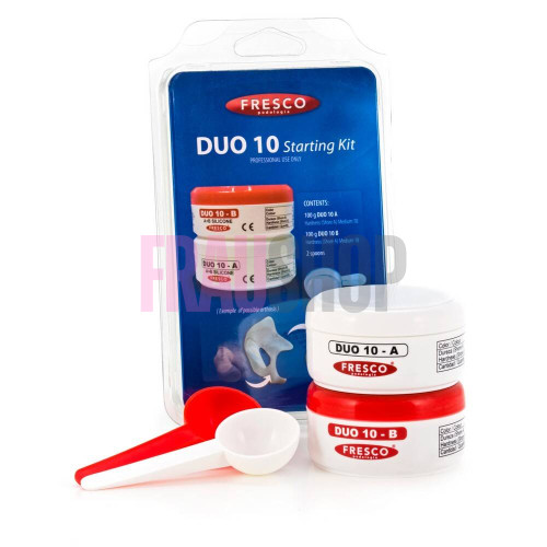 A-силікон Silicone DUO10, A + B, Shore A10 (середня жорсткість), Fresco (Іспанія)