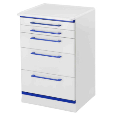 Мобільна тумбочка з шухлядами та стільницею (Італія)