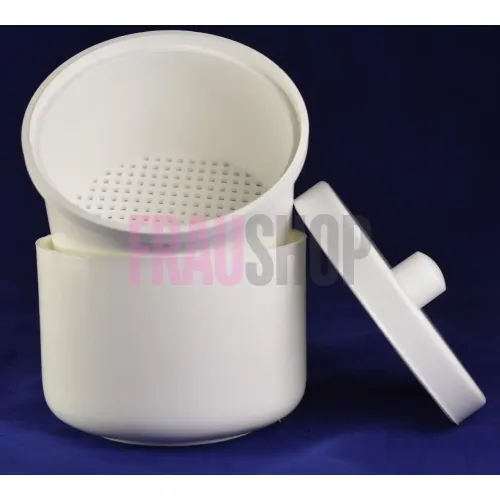 Контейнер зі вставкою для дезінфекції насадок, білий