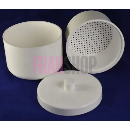 Контейнер зі вставкою для дезінфекції насадок, білий