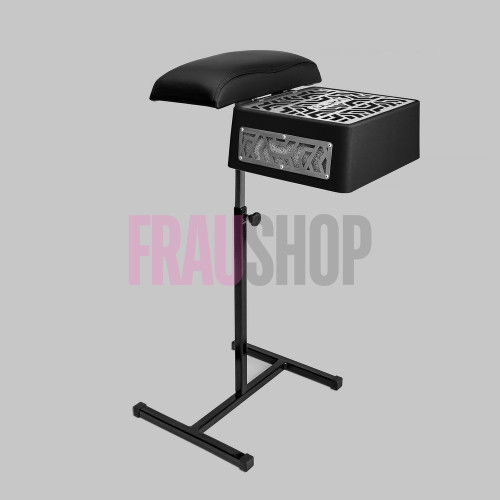 Витяжка для педикюру з фільтром ÜLKA Premium чорна з чорною стійкою