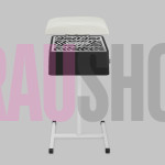 Витяжка для педикюру з фільтром ÜLKA Premium чорна з білою стійкою