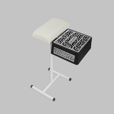 Витяжка для педикюру з фільтром ÜLKA Premium чорна з білою стійкою