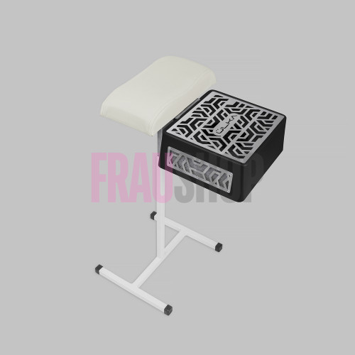 Витяжка для педикюру з фільтром ÜLKA Premium чорна з білою стійкою