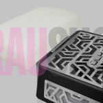 Витяжка для педикюру з фільтром ÜLKA Premium чорна з білою стійкою