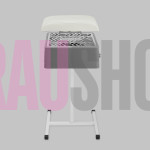 Витяжка для педикюру з фільтром ÜLKA Premium сіра з білою стійкою