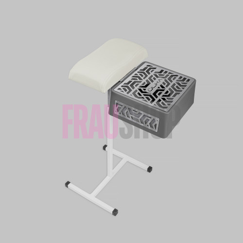 Витяжка для педикюру з фільтром ÜLKA Premium сіра з білою стійкою