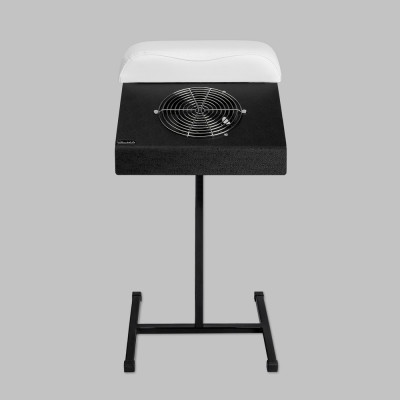 Витяжка для педикюру ÜLKA X2 (ÜLKA Basic) чорна з чорною стійкою, біла подушка